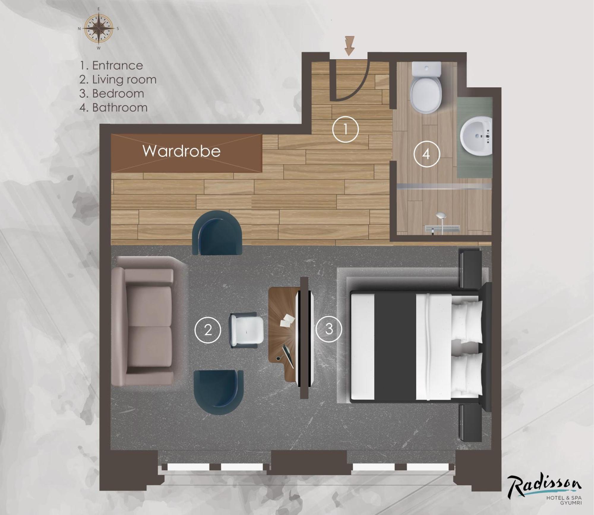 Radisson Hotel & Spa Γκιουμρί Εξωτερικό φωτογραφία
